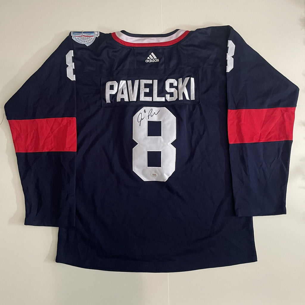 Joe Pavelski Signed World Cup of Hockey WCH Team USA Jersey PSA/DNA Autographed