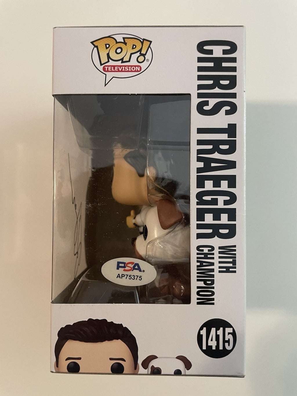 Rob Lowe Signed Funko Pop! 1415 PSA/DNA COA Autographed Parks And Rec Chris