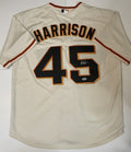 Kyle Harrison Signed Jersey PSA/DNA COA San Francisco Giants Autographed