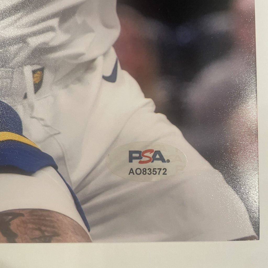 Trayce Jackson-Davis Signed 11x14 Photo PSA/DNA Autographed GS Warriors