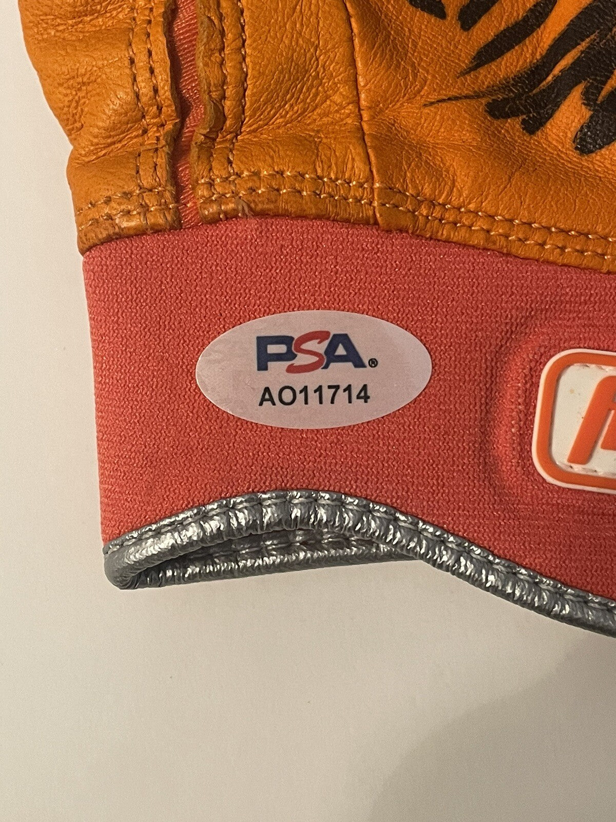 Heliot Ramos Signed Player Issued/Used Batting Glove PSA/DNA Autographed