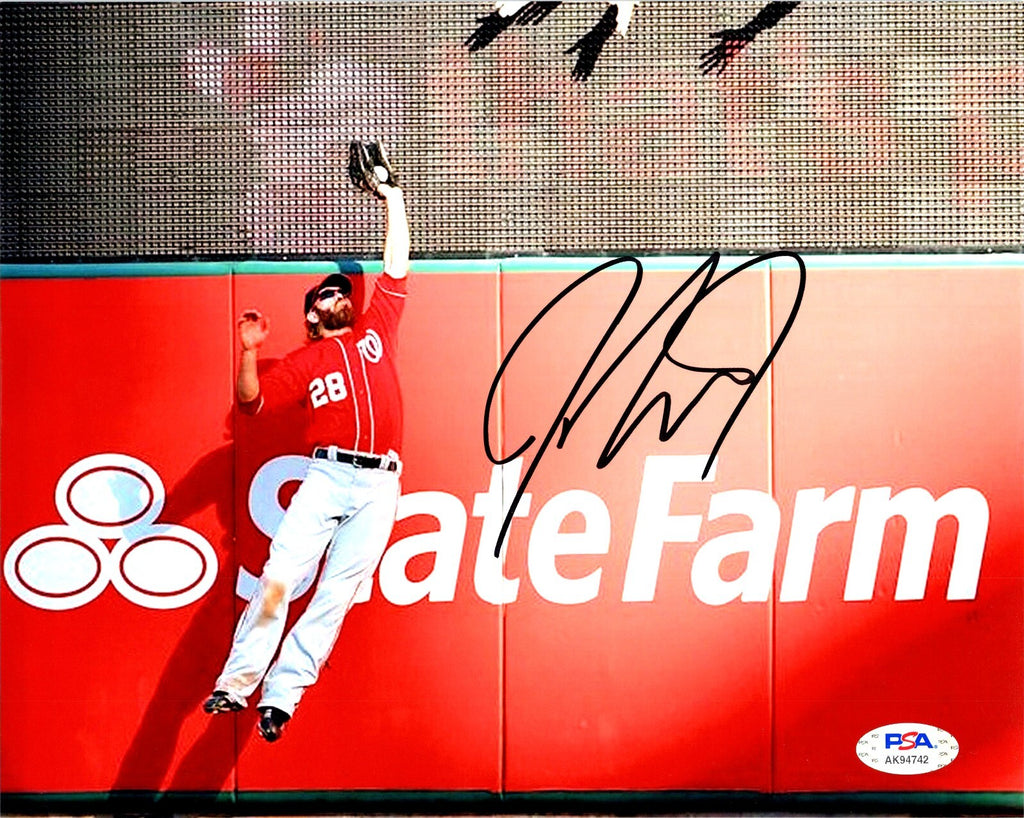 Jayson Werth Signed 8x10 Photo PSA/DNA Washington Nationals Autographed