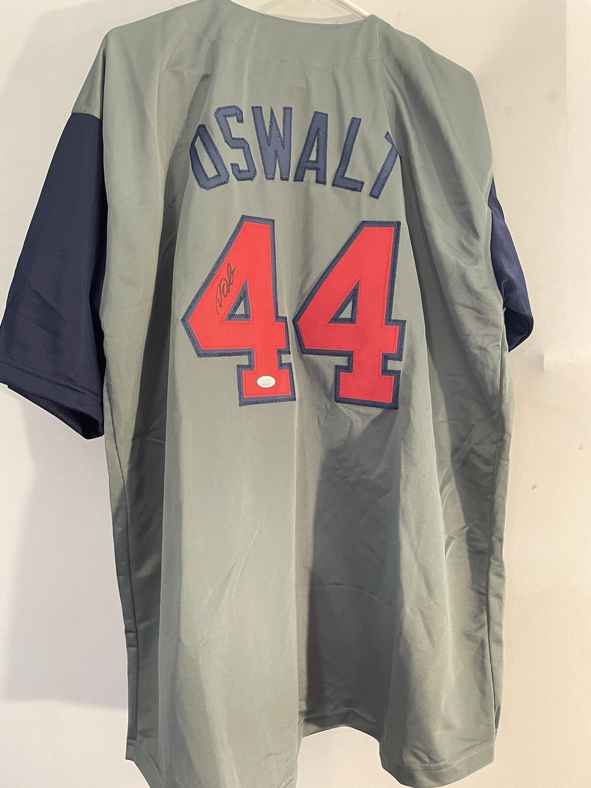 Roy Oswalt Signed Team USA Custom Jersey JSA COA Autographed