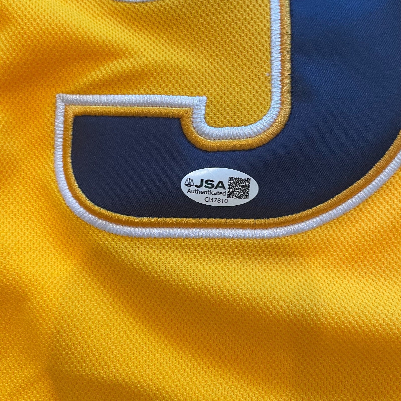 Ryan O'Reilly Signed Nashville Predators Jersey JSA COA Autographed