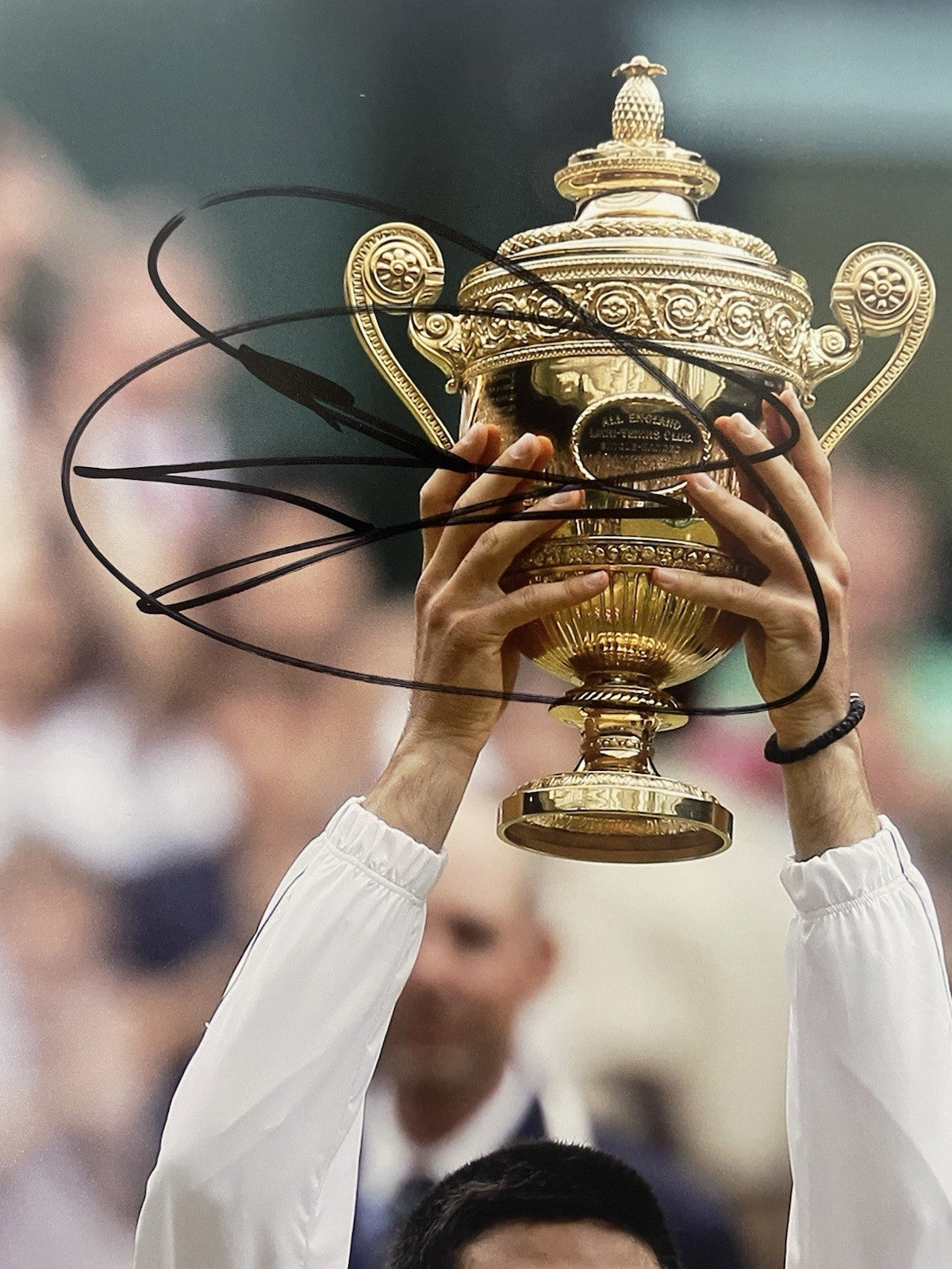 Novak Djokovic Signed 8x10 Photo PSA/DNA Autographed Tennis GOAT Wimbledon