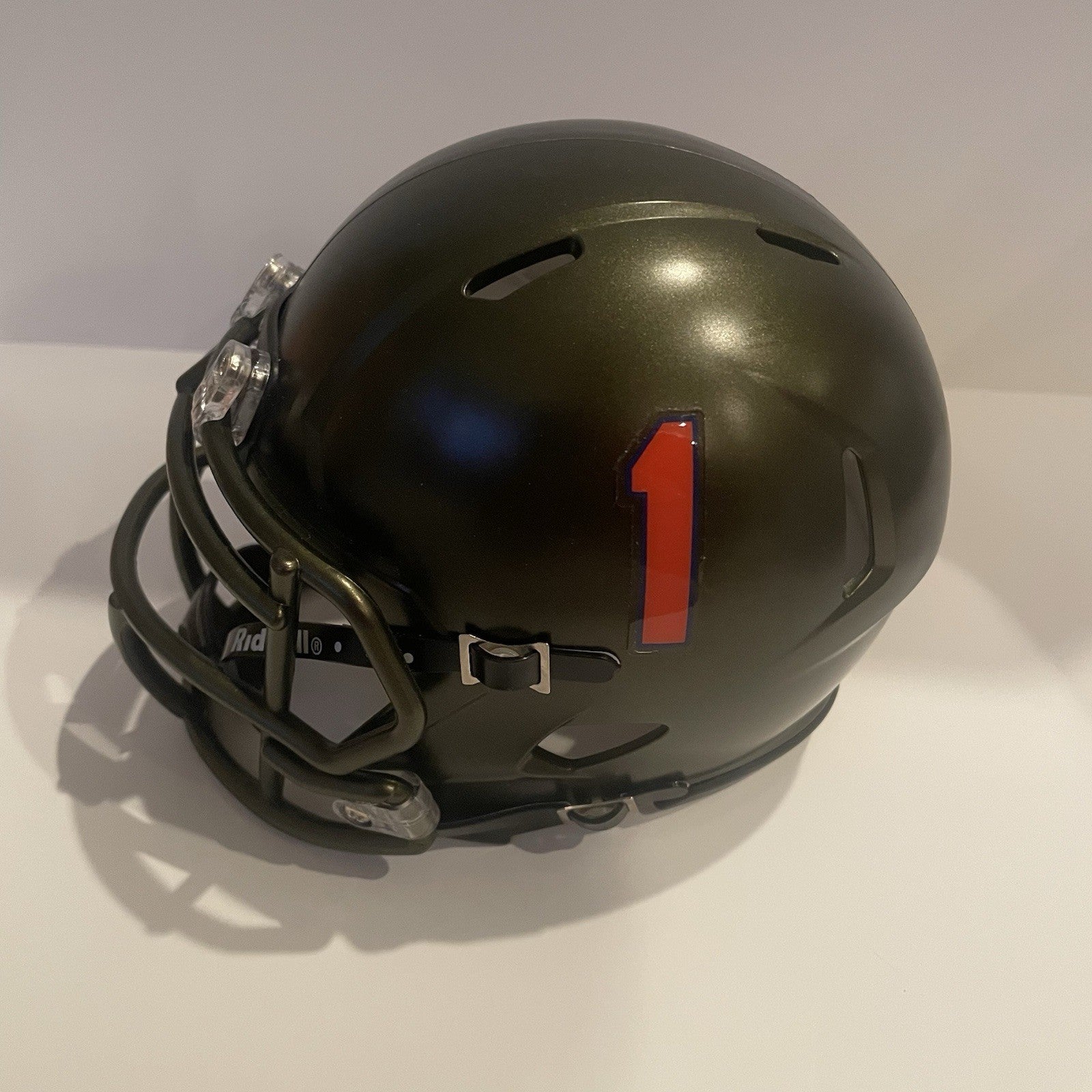 Tim Tebow Signed Florida Gators Swamp Mini Helmet JSA COA Autographed