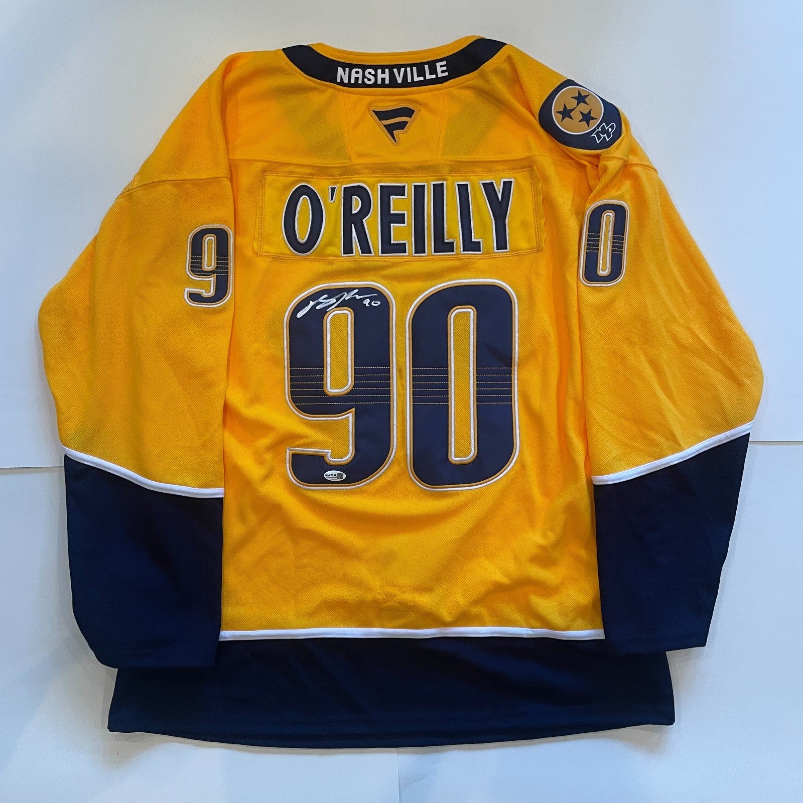 Ryan O'Reilly Signed Nashville Predators Jersey JSA COA Autographed