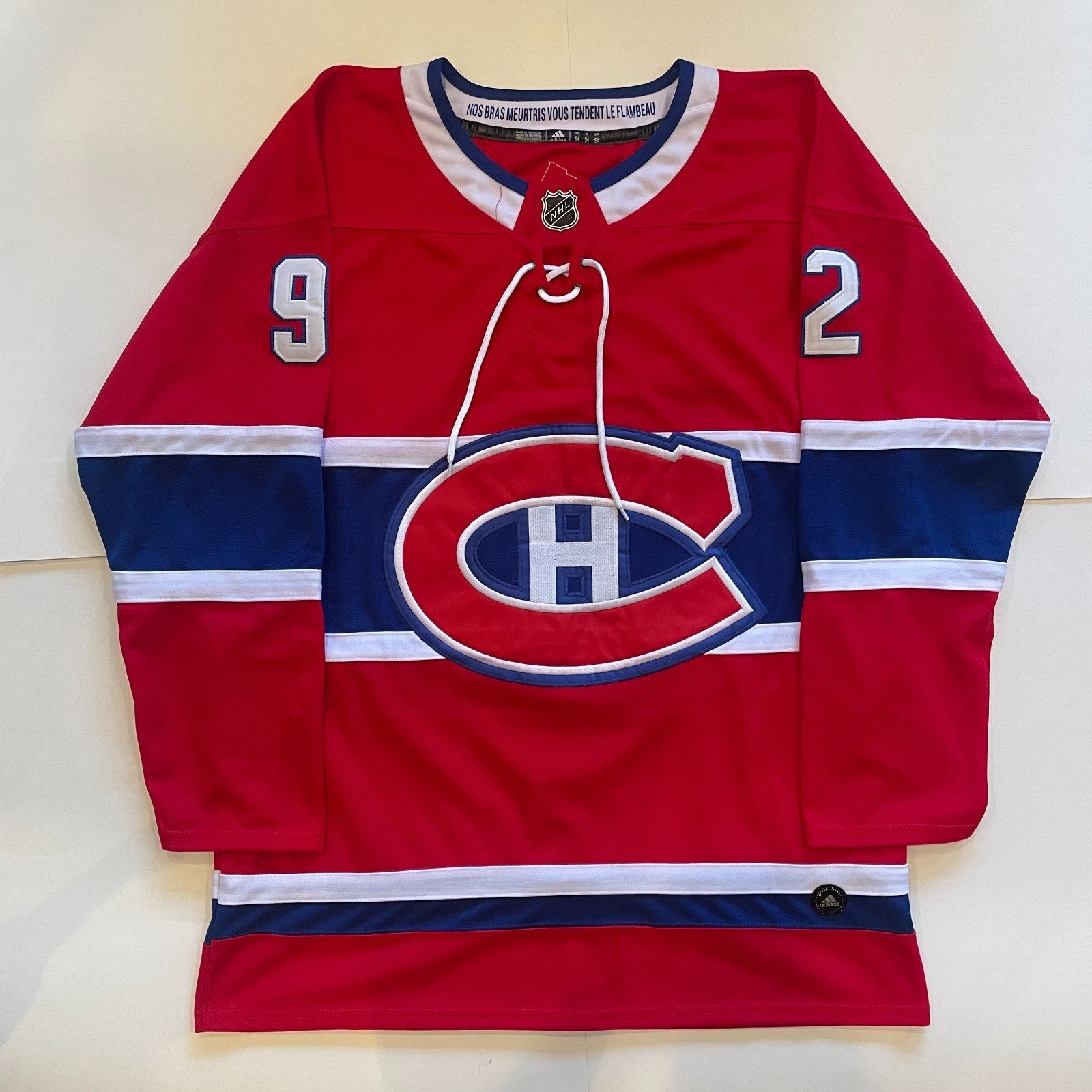 Patrik Laine Signed Jersey JSA COA Montreal Canadiens Autographed