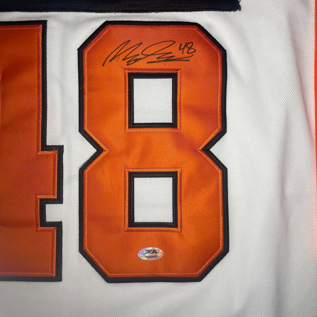 Morgan Frost Signed Jersey PSA/DNA Autographed Philadelphia Flyers