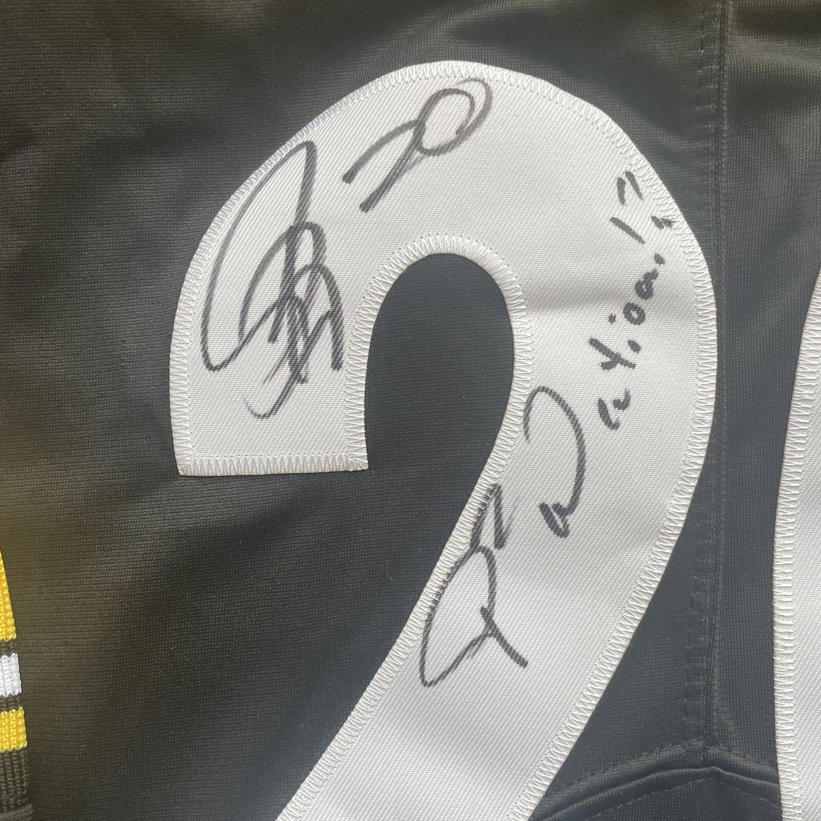 Patrick Peterson Signed Pittsburgh Steelers Jersey PSA/DNA Autographed P2 Nation