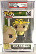 Jack Nicklaus Signed Funko POP! PSA/DNA Letter Encapsulated Autographed Golf