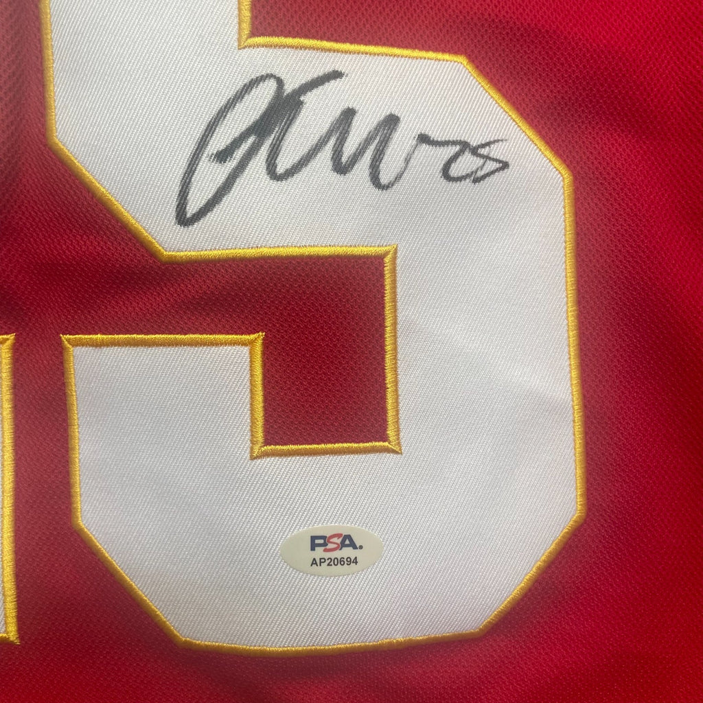 Jacob Markstrom Signed Jersey PSA/DNA Autographed Calgary Flames
