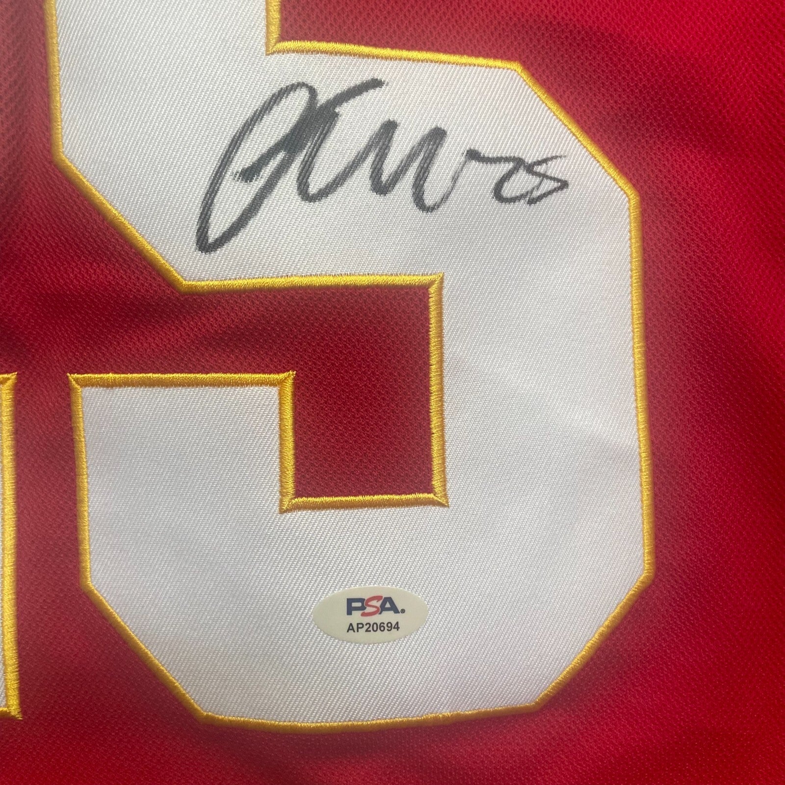 Jacob Markstrom Signed Jersey PSA/DNA Autographed Calgary Flames