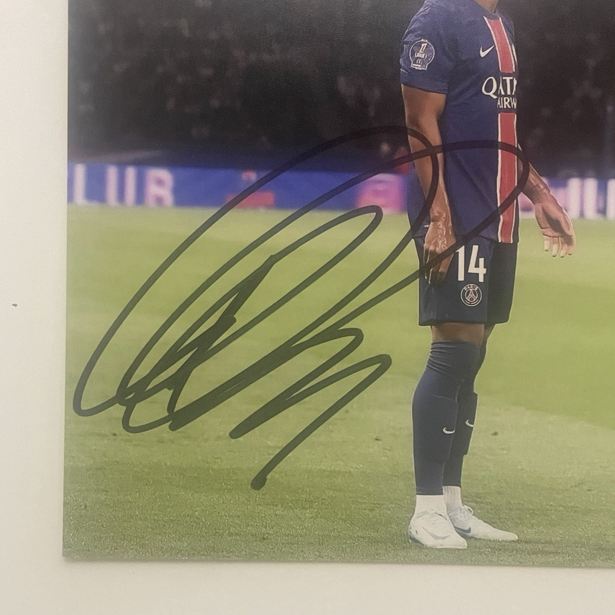 Desire Doue Signed 8x10 Photo PSA/DNA Autographed France PSG Désiré Doué