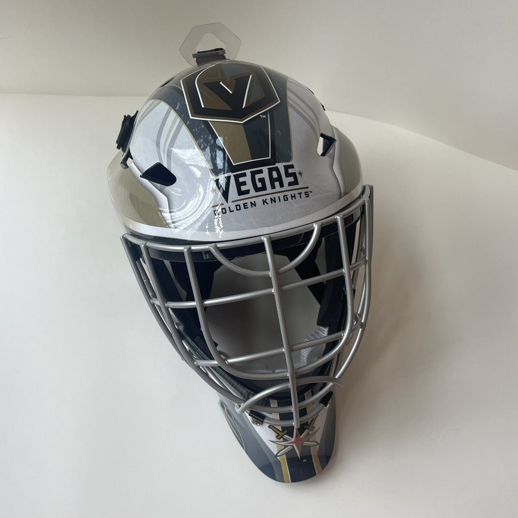 Adin Hill & Ilya Samsonov Signed FS Goalie Mask JSA COA Autographed Vegas