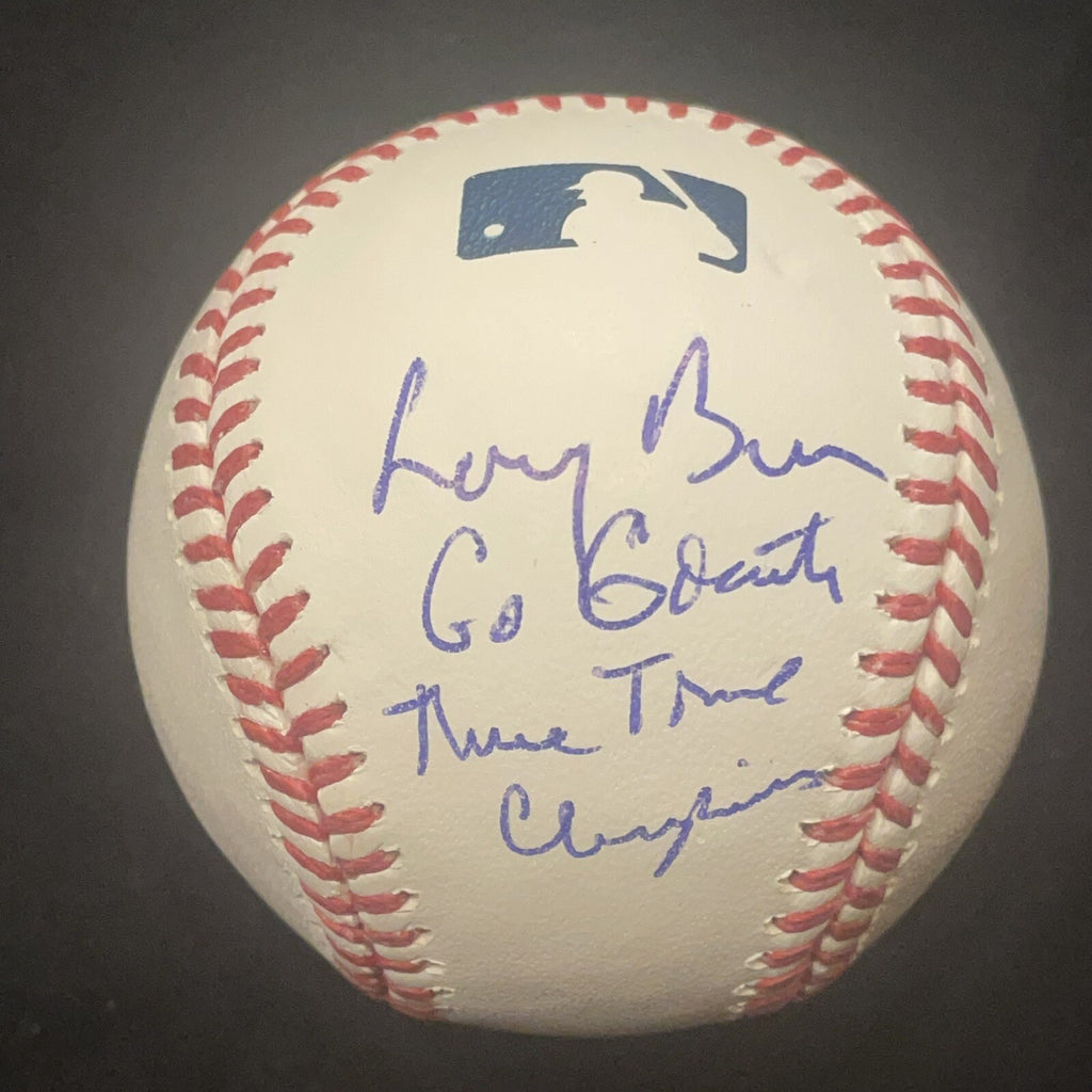 Larry Baer Signed Baseball PSA/DNA Autographed SF Giants 2 Inscriptions