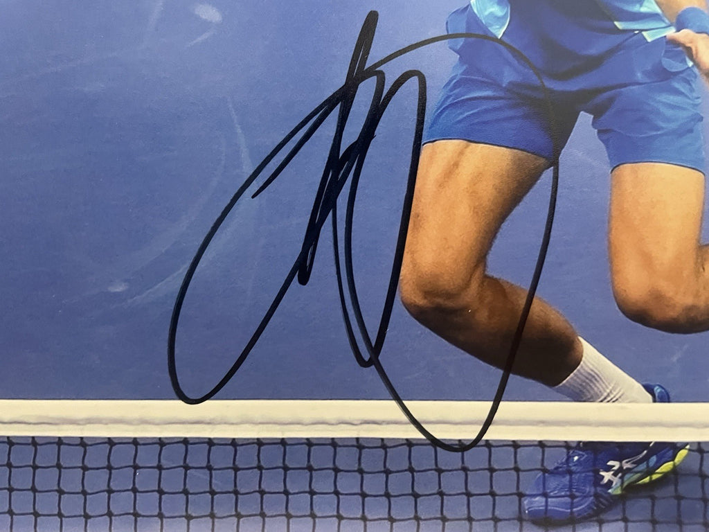 Novak Djokovic Signed 8x10 Photo PSA/DNA Autographed Tennis GOAT