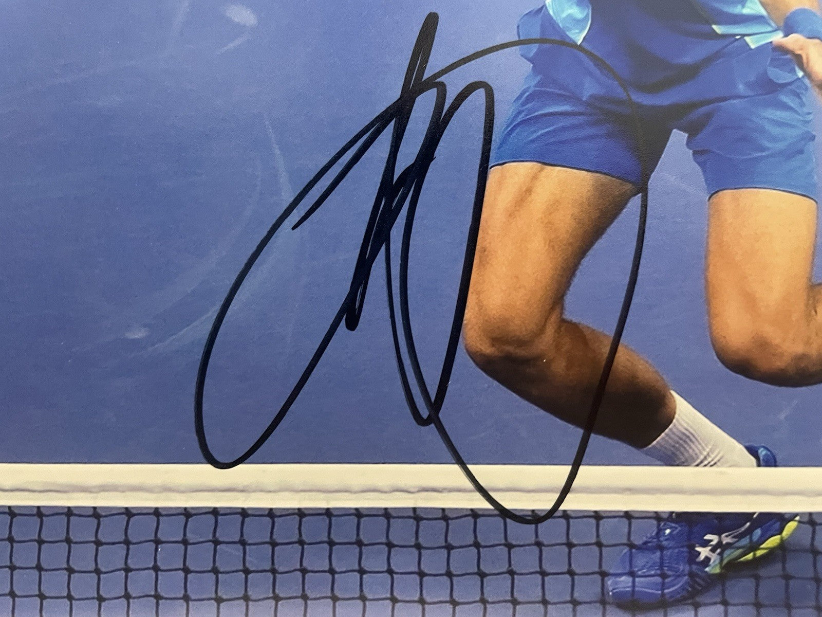 Novak Djokovic Signed 8x10 Photo PSA/DNA Autographed Tennis GOAT