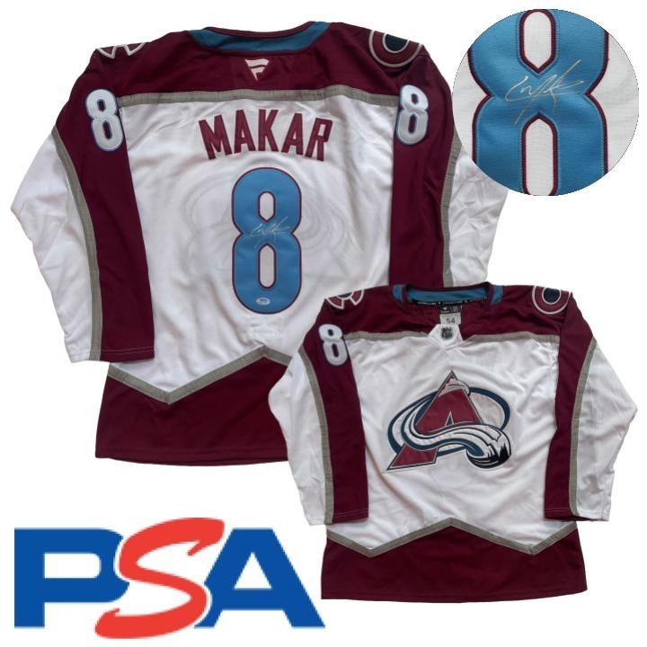 Cale Makar Signed Jersey PSA/DNA Autographed Colorado Avalanche