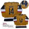 Nicolas Hague Signed Jersey JSA COA Vegas Golden Knights Autographed