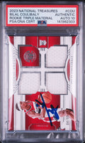 Bilal Coulibaly Signed 2023 National Treasures Rookie PSA Auto 10 #COU RPA