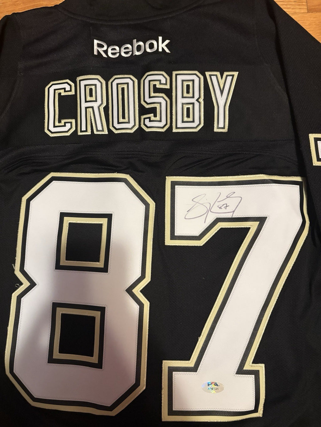 Sidney Crosby Signed Jersey PSA/DNA Autographed Pittsburgh Penguins Reebok NWT