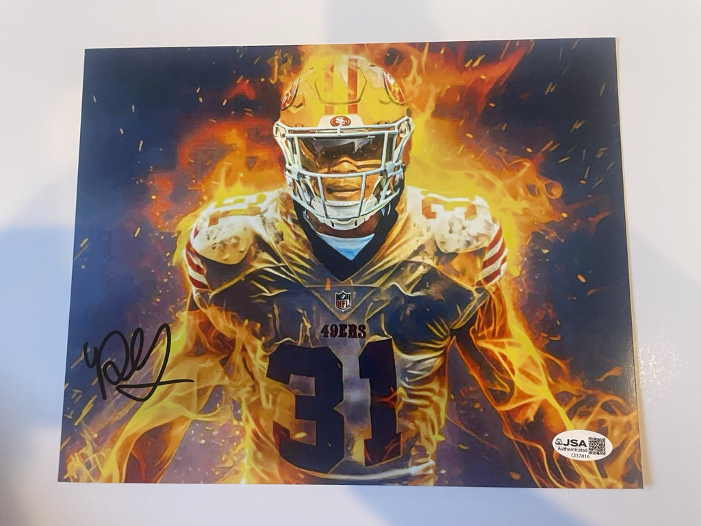 Renardo Green Signed 8x10 Photo JSA COA San Francisco 49ers Autographed
