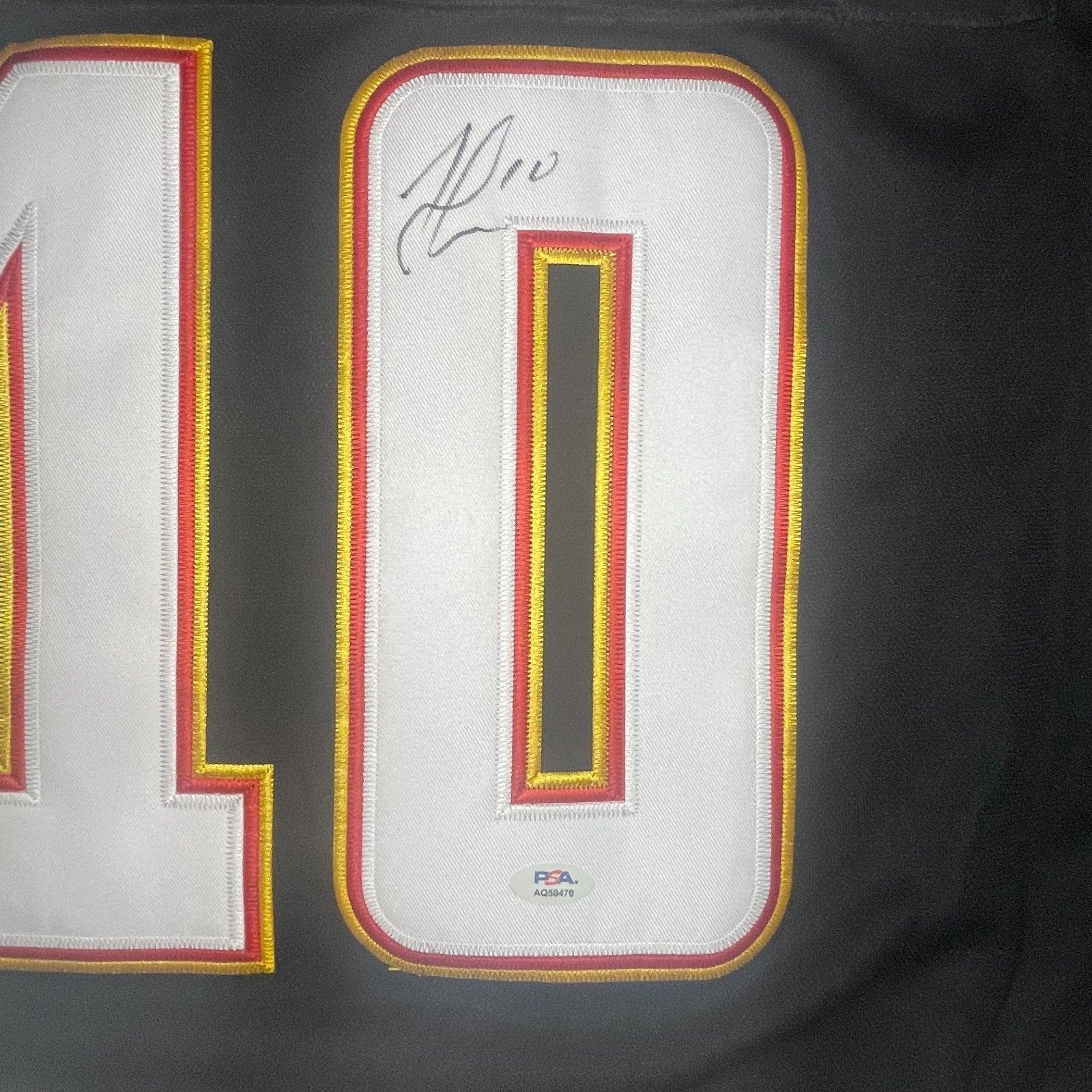 Jonathan Huberdeau Signed Jersey PSA/DNA Autographed Calgary Flames