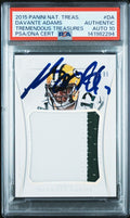 Davante Adams Signed 2015 National Treasures Tremendous Treasures PSA Auto 10