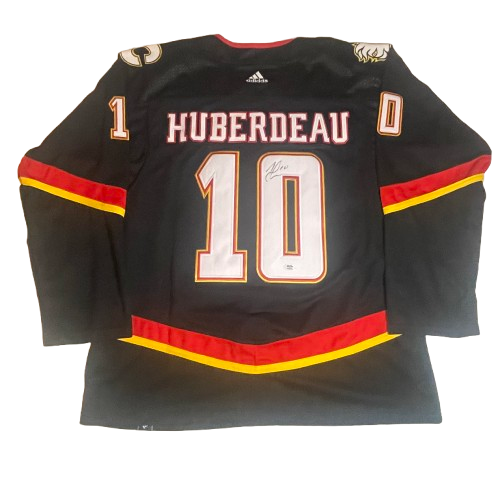 Jonathan Huberdeau Signed Jersey PSA/DNA Autographed Calgary Flames