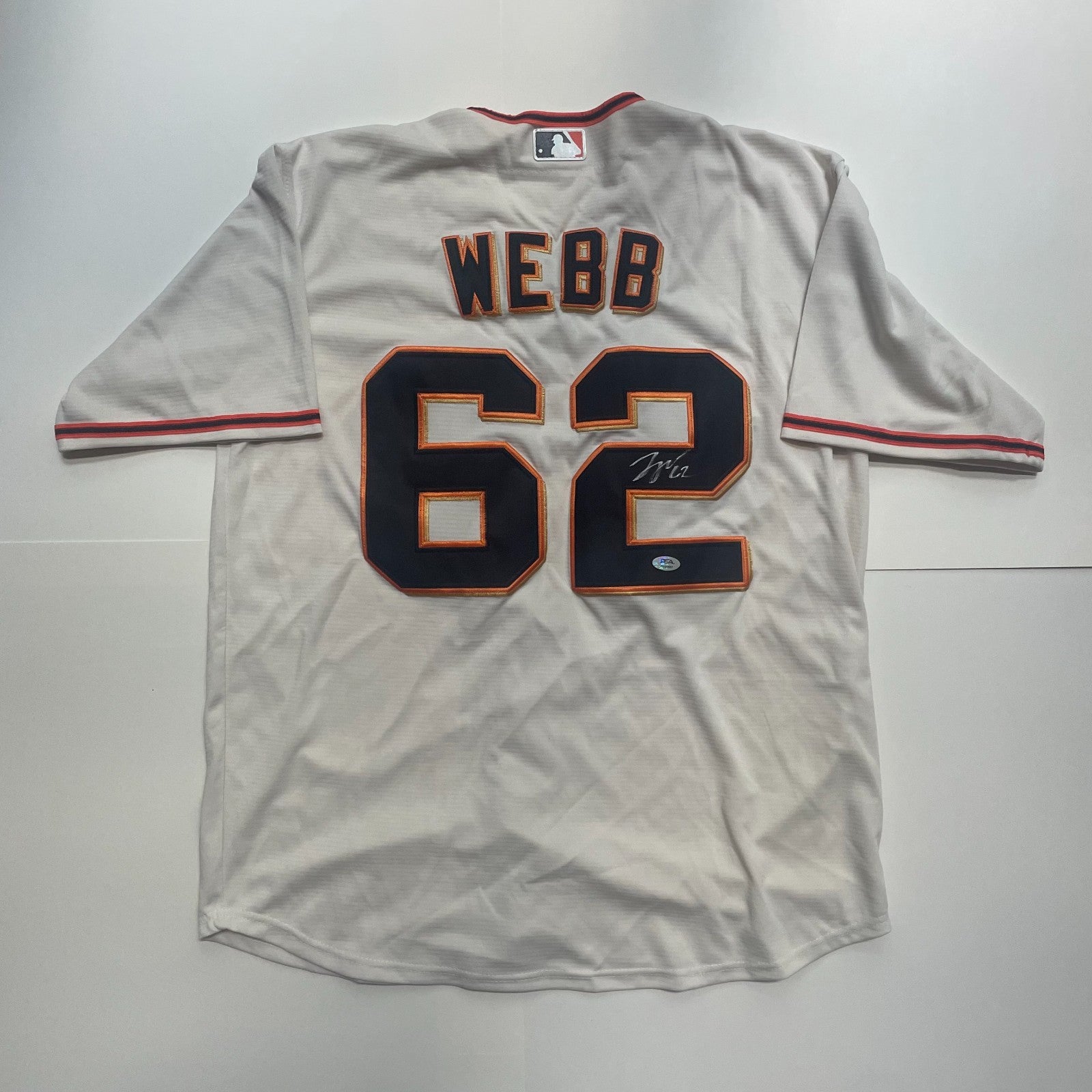 Logan Webb Signed Jersey PSA/DNA San Francisco Giants Autographed SF