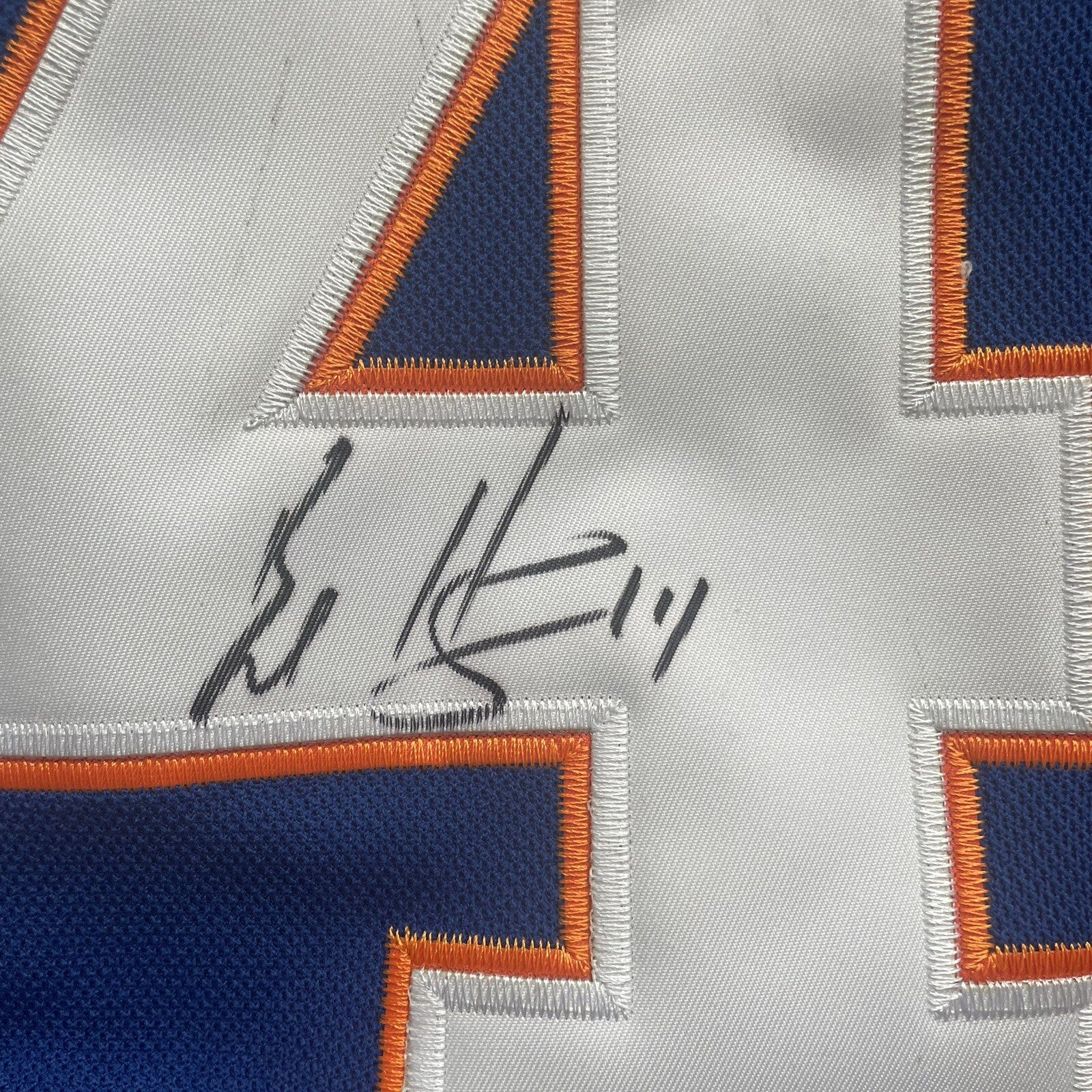 Bo Horvat Signed New York Islanders Jersey PSA/DNA Autographed See Photos