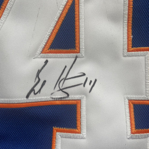 Bo Horvat Signed New York Islanders Jersey PSA/DNA Autographed See Photos