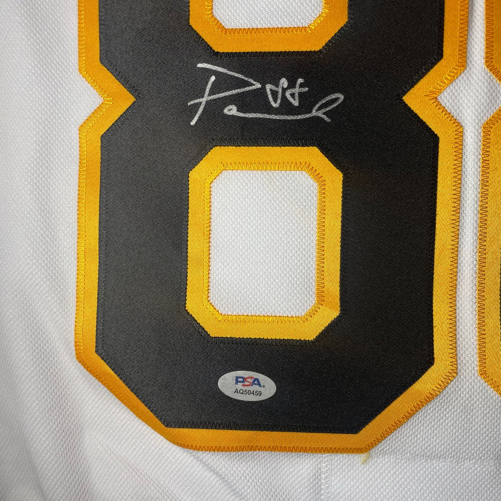 David Pastrnak Signed Fanatics Premium Jersey PSA/DNA Autographed Boston Bruins