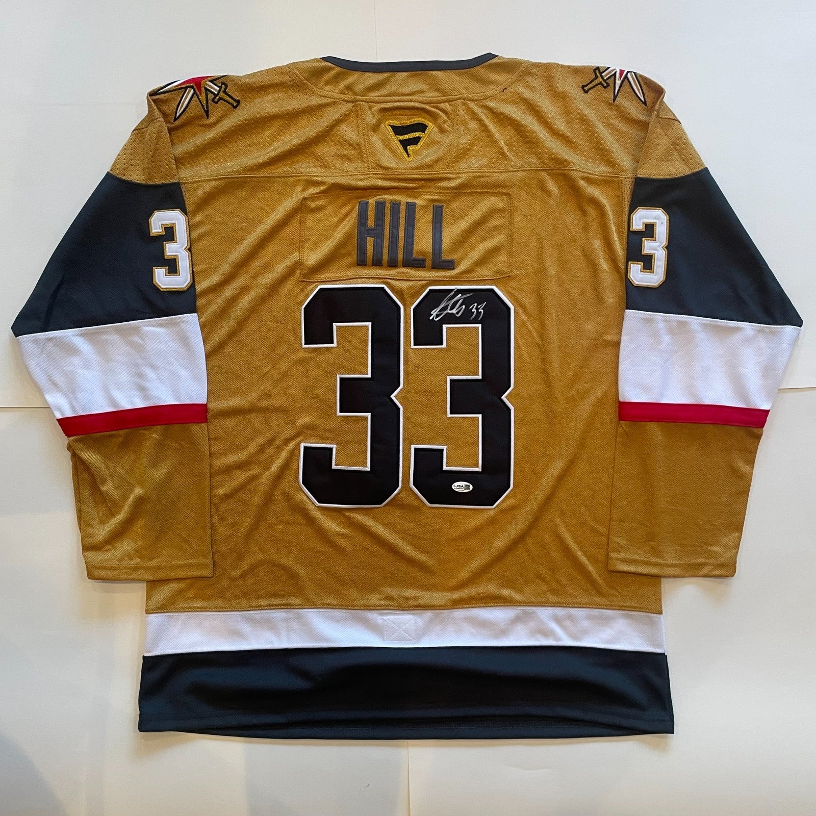 Adin Hill Signed Jersey JSA COA Vegas Golden Knights Autographed