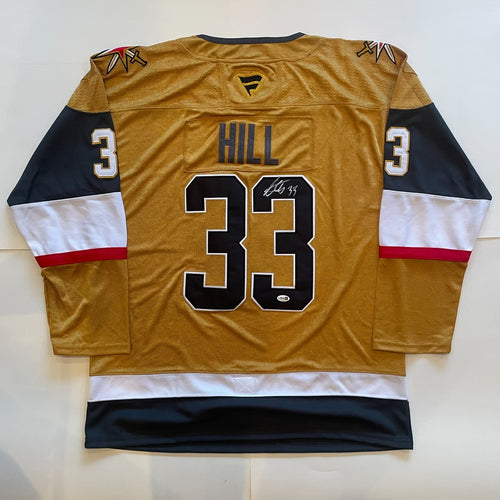 Adin Hill Signed Jersey JSA COA Vegas Golden Knights Autographed