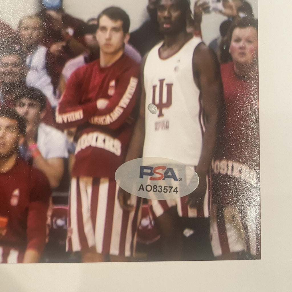 Trayce Jackson-Davis Signed 11x14 Photo PSA/DNA Autographed Indiana Hoosiers