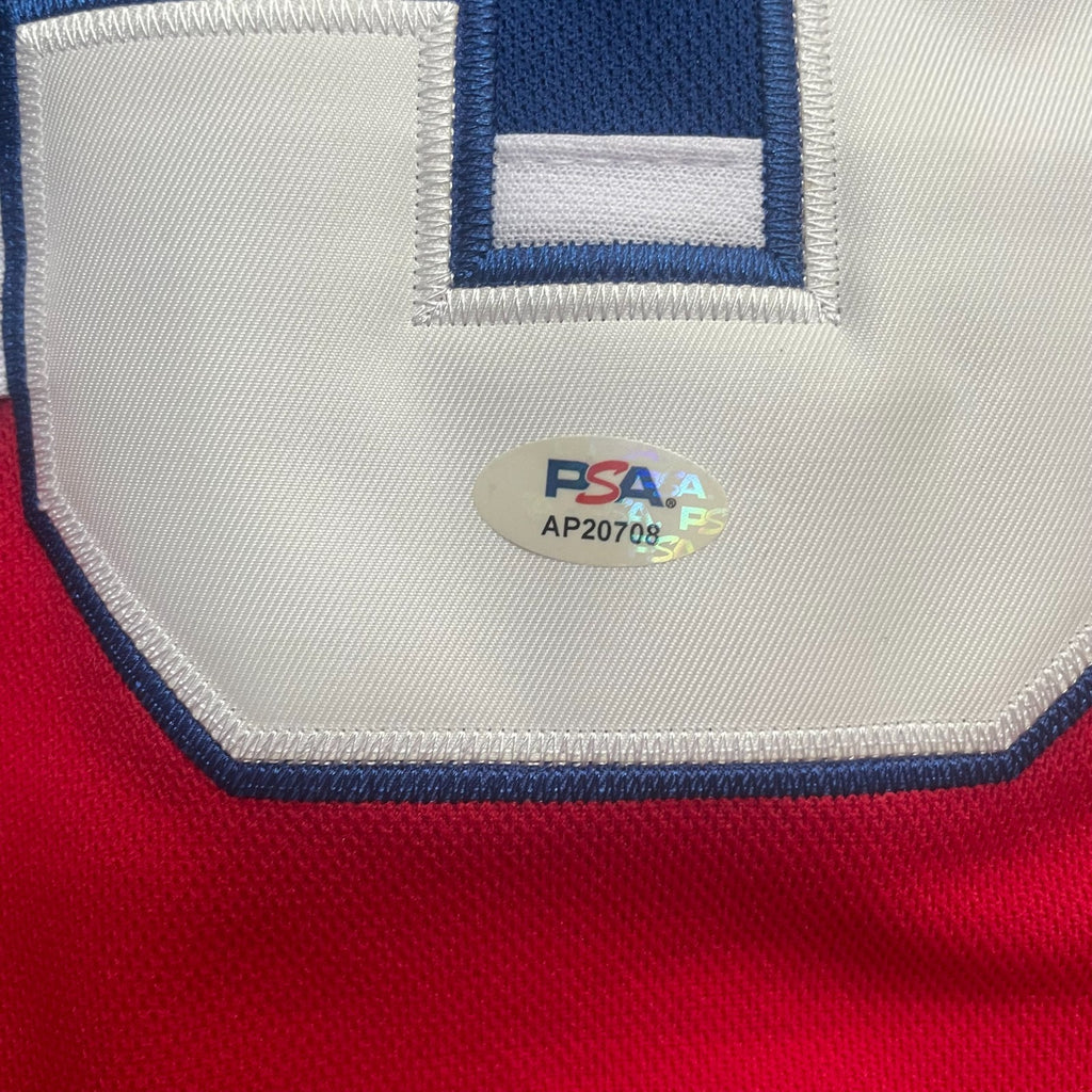Patrik Laine Signed Jersey PSA/DNA Autographed Montreal Canadiens