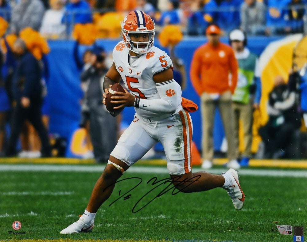 DJ Uiagalelei Signed 16x20 Photo Fanatics COA Clemson Tigers FSU Noles
