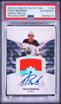 Philip Broberg Signed 2020 UD Ultimate Collection PSA Patch Auto Rookie RPA #130