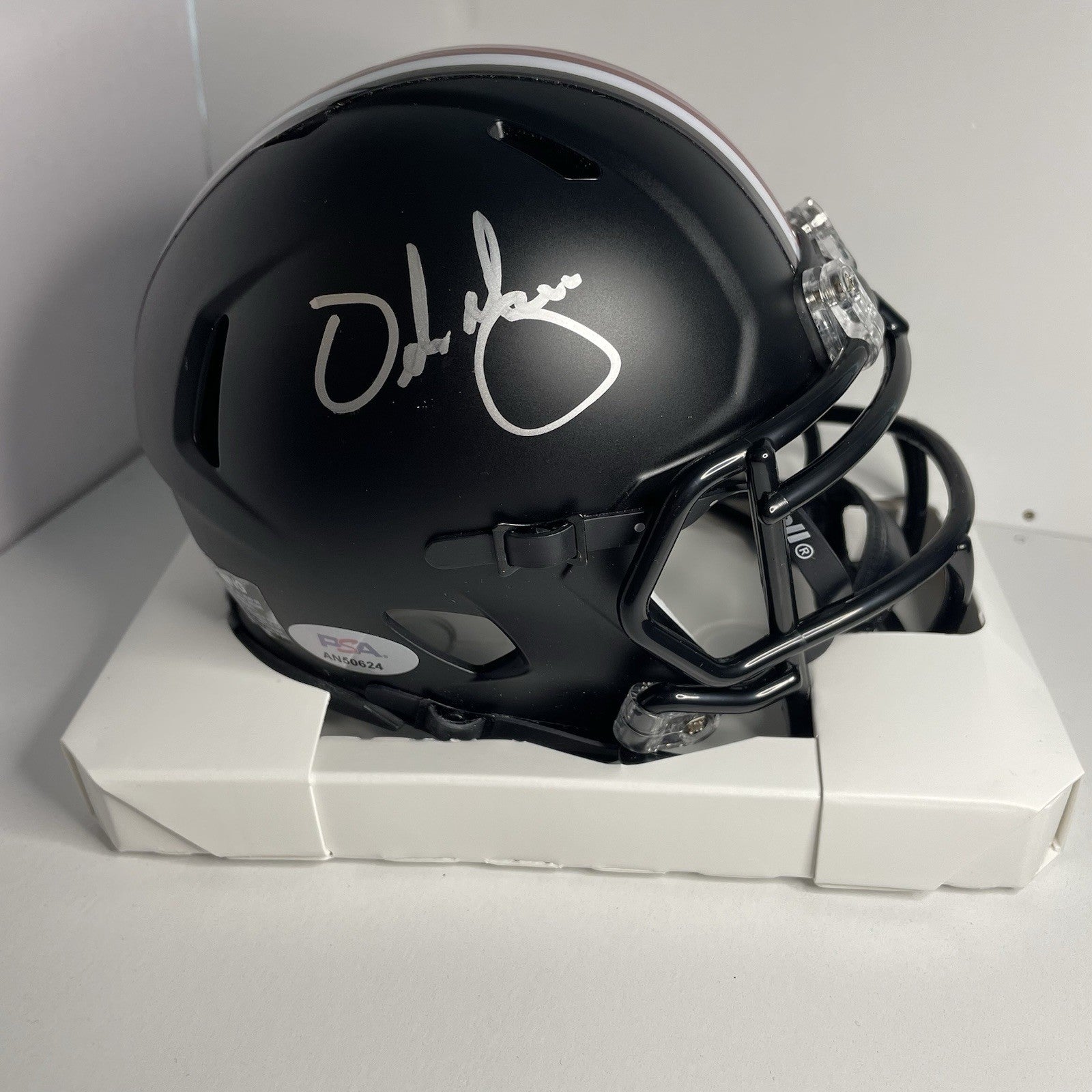 Urban Meyer Signed Ohio State Mini Helmet PSA/DNA Autographed OSU