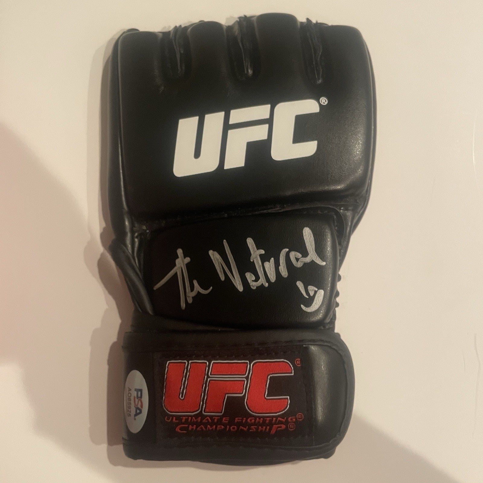 Caio Borralho Signed UFC Fight Glove PSA/DNA Autographed The Natural