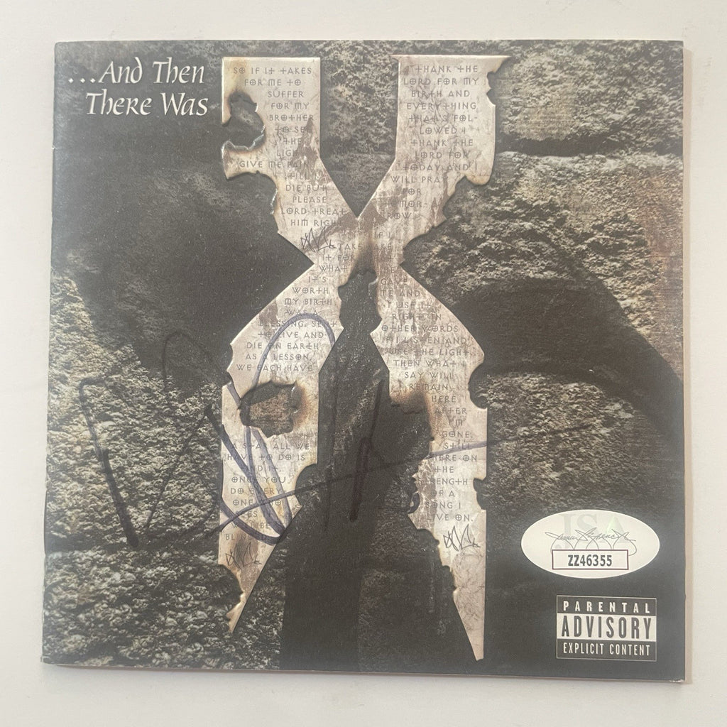 DMX Signed …And Then There Was X CD JSA LOA Autographed Album RARE