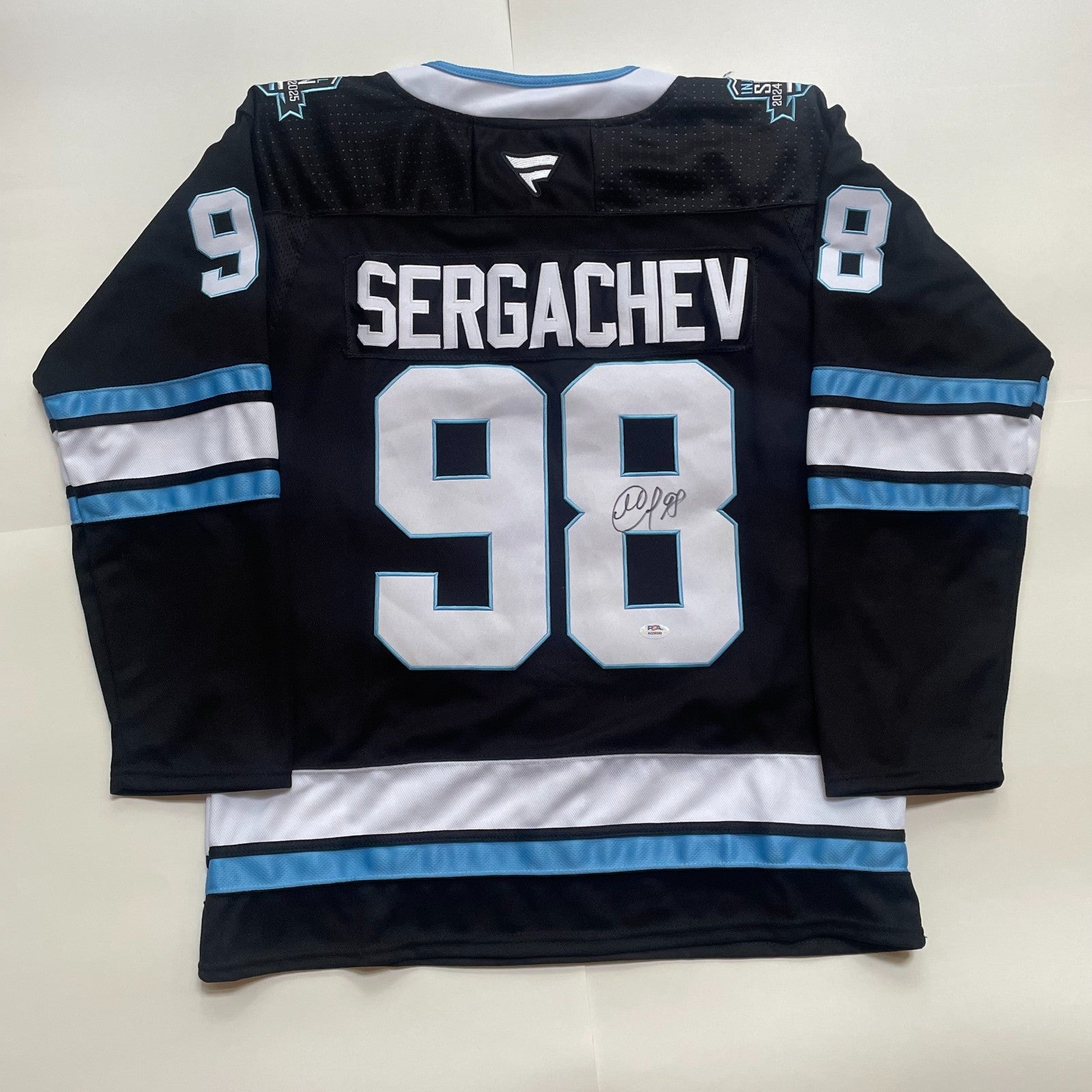 Mikhail Sergachev Signed Jersey PSA/DNA Autographed Utah Mammoth