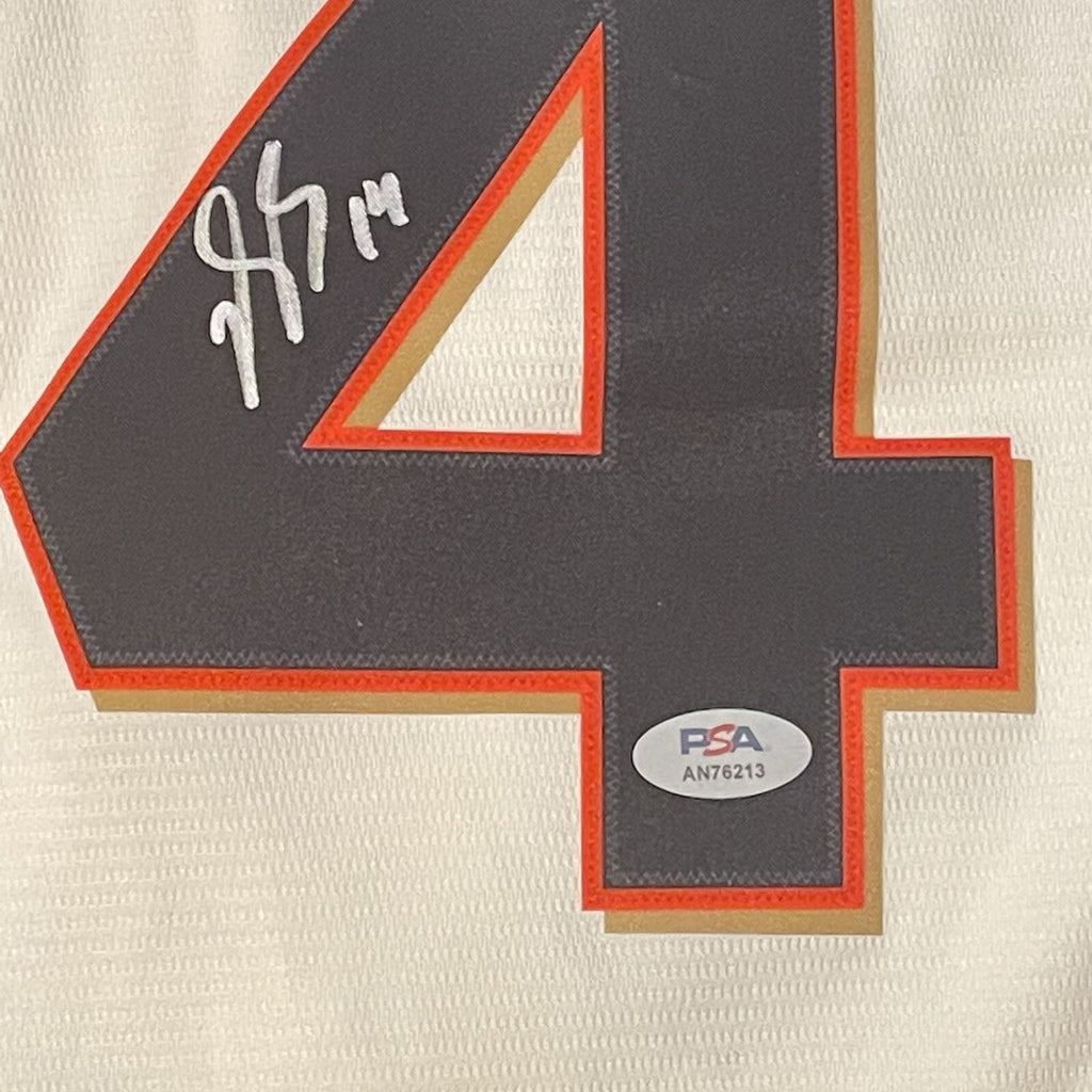 Patrick Bailey Signed Jersey PSA/DNA COA San Francisco Giants Autographed