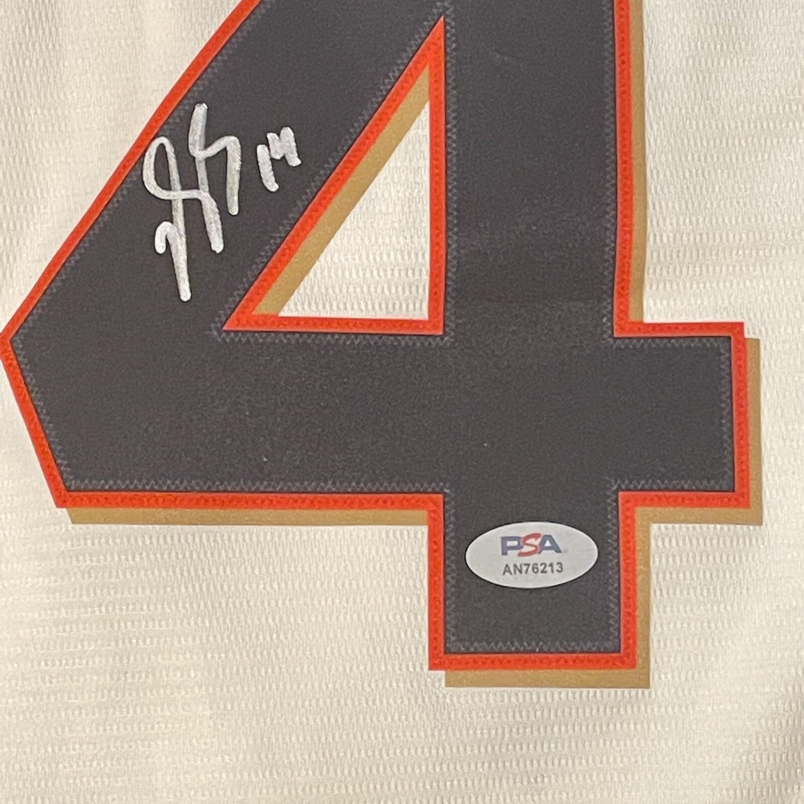 Patrick Bailey Signed Jersey PSA/DNA COA San Francisco Giants Autographed