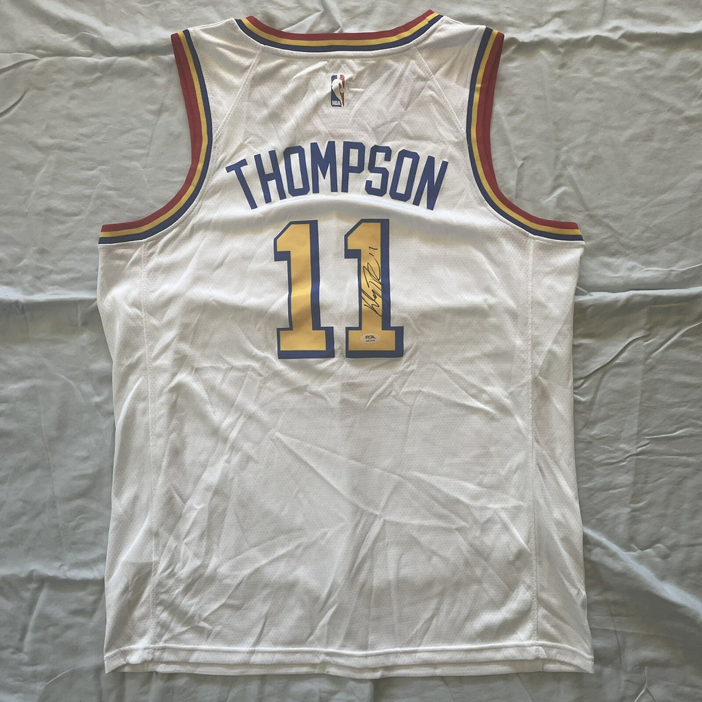 Klay Thompson Signed Jersey PSA/DNA Golden State Warriors Autographed