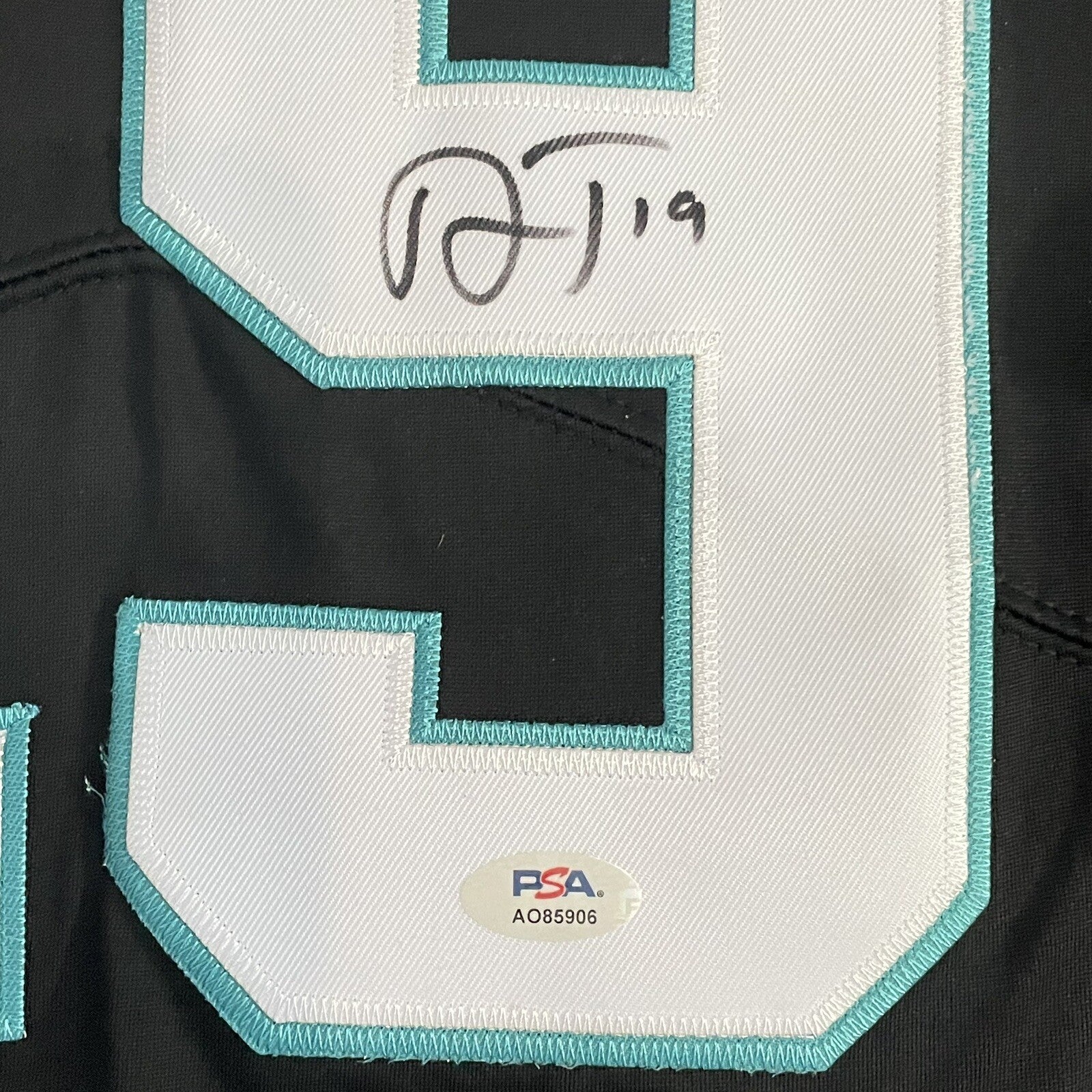 Adam Thielen Signed Carolina Panthers Jersey PSA/DNA Autographed