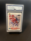 Sandis Ozolinsh Signed 1991 UD Czech World Juniors #22 PSA Auto 10 Rookie Card