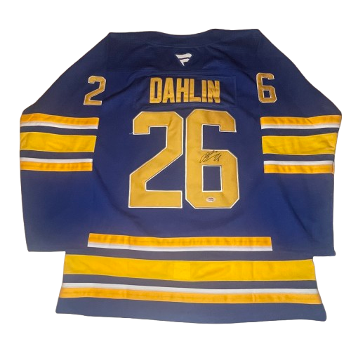 Rasmus Dahlin Signed Jersey PSA/DNA Autographed Buffalo Sabres